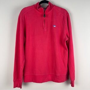 Southern Tide The Skipjack quarter zip jacket size medium 100% cotton
